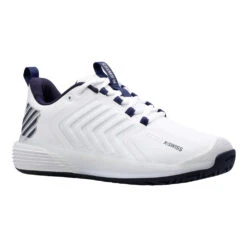 K-Swiss Ultrashot 3 (Men's) - White/Peacoat/Silver -Tennis Equipment Shop 06988 177 C