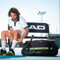 Head Gravity R-PET Duffle 12-Pack Bag - Black -Tennis Equipment Shop 283122 4