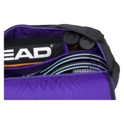Head Gravity R-PET Sport 6-Pack Bag - Black -Tennis Equipment Shop 283202 2