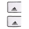 Adidas Small Tennis Wristband - White/Black -Tennis Equipment Shop AdidasSmallTennisWristband White Black