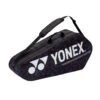 Yonex Team 6-Pack Bag - Black/Silver -Tennis Equipment Shop BA42126 BKSI