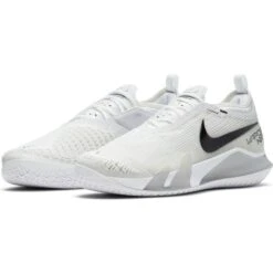 Nike Court React Vapor NXT (Men's) - White/Grey Fog/Black -Tennis Equipment Shop CV0724 101 PHCFH001