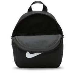 Nike Sportswear Futura 365 Women's Mini Backpack - Black/Black/White -Tennis Equipment Shop CW9301 010 1