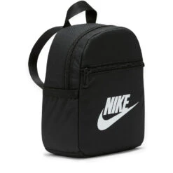 Nike Sportswear Futura 365 Women's Mini Backpack - Black/Black/White -Tennis Equipment Shop CW9301 010 3