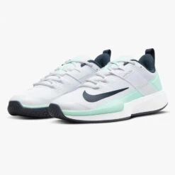 Nike Court Vapor Lite (Women's) - White/Obsidian Mint (Available Size: 8, 10) -Tennis Equipment Shop DC3431 100e