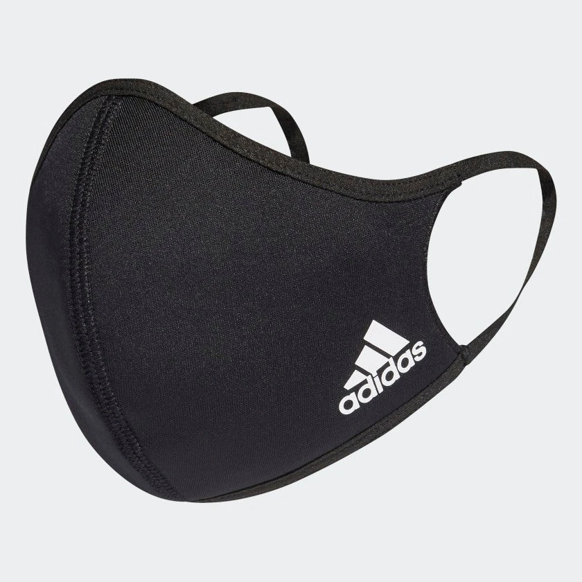 Adidas Face Masks (3-Pack) - Black 4 Adidas Face Masks (3-Pack) - Black - Image 2