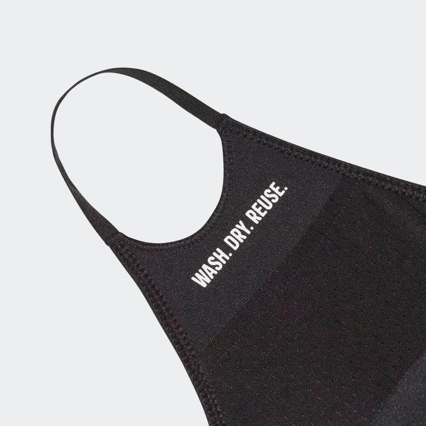 Adidas Face Masks (3-Pack) - Black 9 Adidas Face Masks (3-Pack) - Black - Image 7