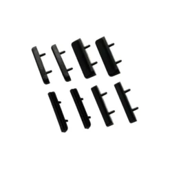 Gamma Support Post Protect Pads Black - 6 And 12 O'clock (Set Of 8)