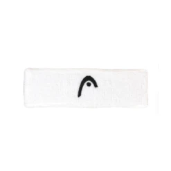 Head Sweat Absorption Headband - White