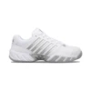K-Swiss Bigshot Light 4 (Junior's) - White/High-Rise/Silver -Tennis Equipment Shop K SwissShoes1st