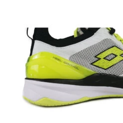 Lotto Mirage 200 SPD (Unisex) - White/Neon/Black -Tennis Equipment Shop LottoMirage200SPD 2136277FR 3