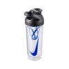 Nike Hypercharge Shaker Bottle 24oz - Clear/Black/Game Royal -Tennis Equipment Shop N0000006010 SP20 NIKE TRAINING MAT 2