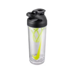 Nike Hypercharge Shaker Bottle 24oz - Clear/Black/Volt