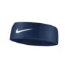 Nike Fury Headband 3.0 - Midnight Navy/White -Tennis Equipment Shop N1002145401 FA21 NIKE FURY HEADBAND 3.0 PHSFH0014BECLR