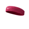 Nike Swoosh Headband - Vivid Pink/White -Tennis Equipment Shop NikeSwooshHeadband VividPink White