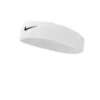 Nike Swoosh Headband - White/Black 1 Nike Swoosh Headband - White/Black -Tennis Equipment Shop NikeSwooshHeadband White Black