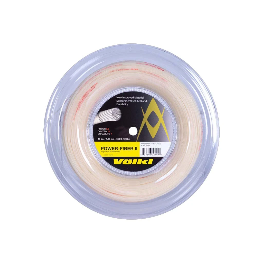 Volkl Power-Fiber II 17 Reel (200m) - Natural 3 Volkl Power-Fiber II 17 Reel (200m) - Natural