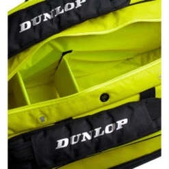 Dunlop SX Performance 8 Pack Thermo Bag - Black/Yellow -Tennis Equipment Shop SX Perf 8Packd