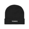 Tennis Logo Limited Edition Beanie (Unisex) - Black -Tennis Equipment Shop TemmisBeanie
