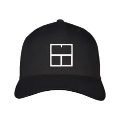 Tennis Giant Limited Edition Flex-Fit Cap (Unisex) - Black
