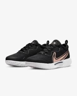 Nike Court Zoom Pro (Women's) - Black/White/Metallic Red Bronze -Tennis Equipment Shop WDH0990 091 4