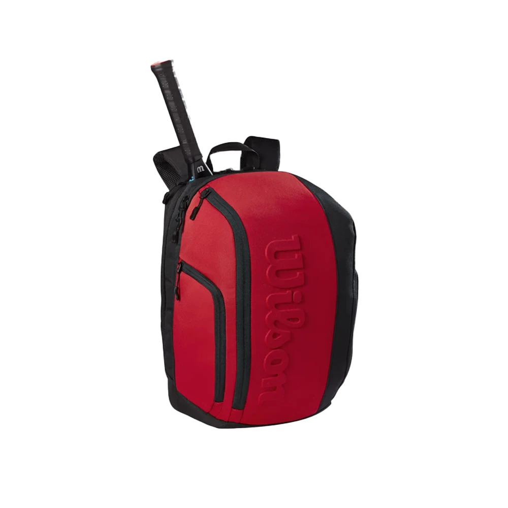 Wilson Clash V2 Super Tour Backpack - Black/Red 3 Wilson Clash V2 Super Tour Backpack - Black/Red