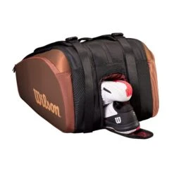 Wilson Pro Staff V14.0 Super Tour 15 Pack Bag - Desert Bronze -Tennis Equipment Shop WR8021901 9 Super Tour 15PK Pro Staff V14 Copper.png.high res