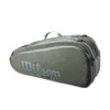 Wilson Tour 6 Pack Tennis Bag - Dark Green -Tennis Equipment Shop WR8022501 1 Tour 6PK DarkGreen.png.high res