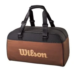 Wilson Pro Staff V14 Super Tour Duffle - Bronze/Black -Tennis Equipment Shop WR8025801 1 Super Tour Pro Staff Duffle Copper.png.high res