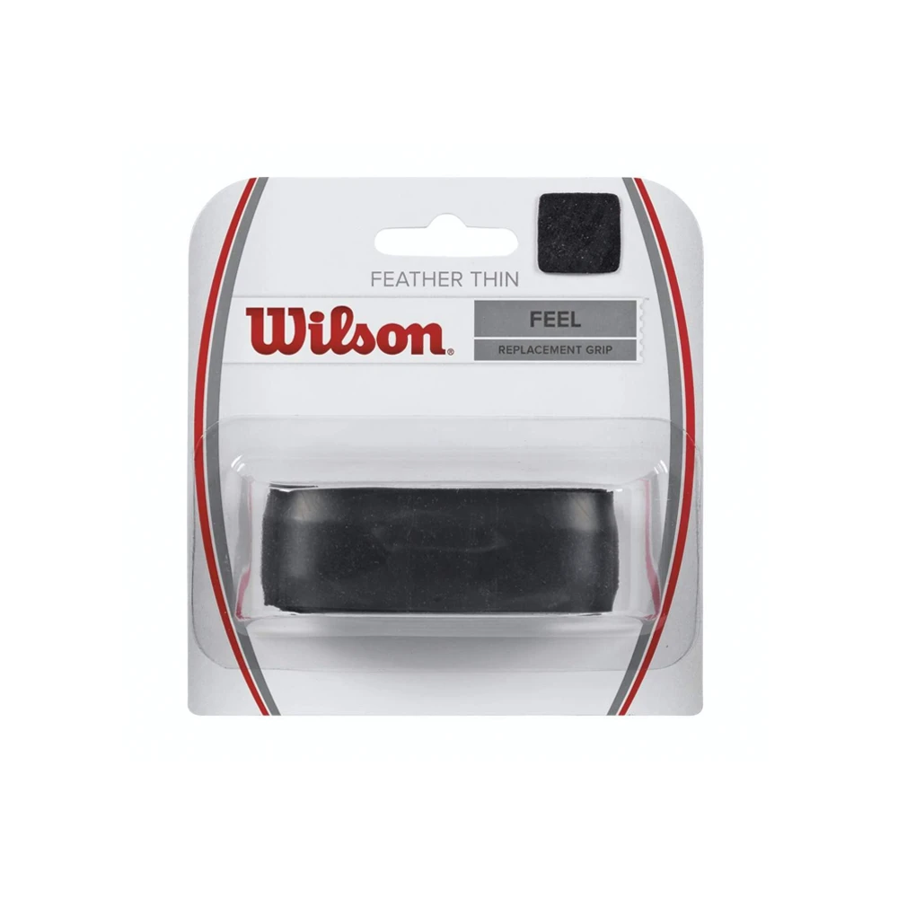 Wilson Featherthin Replacement Grip - Black 3 Wilson Featherthin Replacement Grip - Black