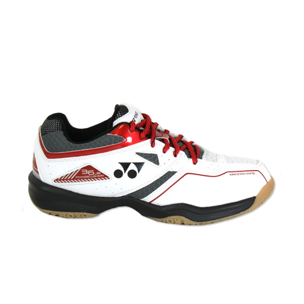Yonex Power Cushion 36 (Junior) - White/Red (Available Size: 13.5K) 3 Yonex Power Cushion 36 (Junior) - White/Red (Available Size: 13.5K)