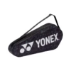 Yonex Team 3-Pack Bag - Black/Silver -Tennis Equipment Shop ba42123 bksil