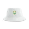 Mount Royal Tennis Club Bucket Hat - White -Tennis Equipment Shop bukethatmrtc