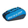 Dunlop FX Performance 8 Pack Bag - Black/Blue (2023) -Tennis Equipment Shop cxperf8pk bkblu