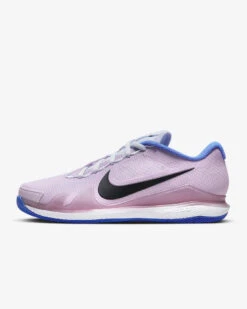 Nike Court Air Zoom Vapor Pro (Women's) - Football Grey/Doll/Medium Blue/Black -Tennis Equipment Shop cz0222 001 1copy
