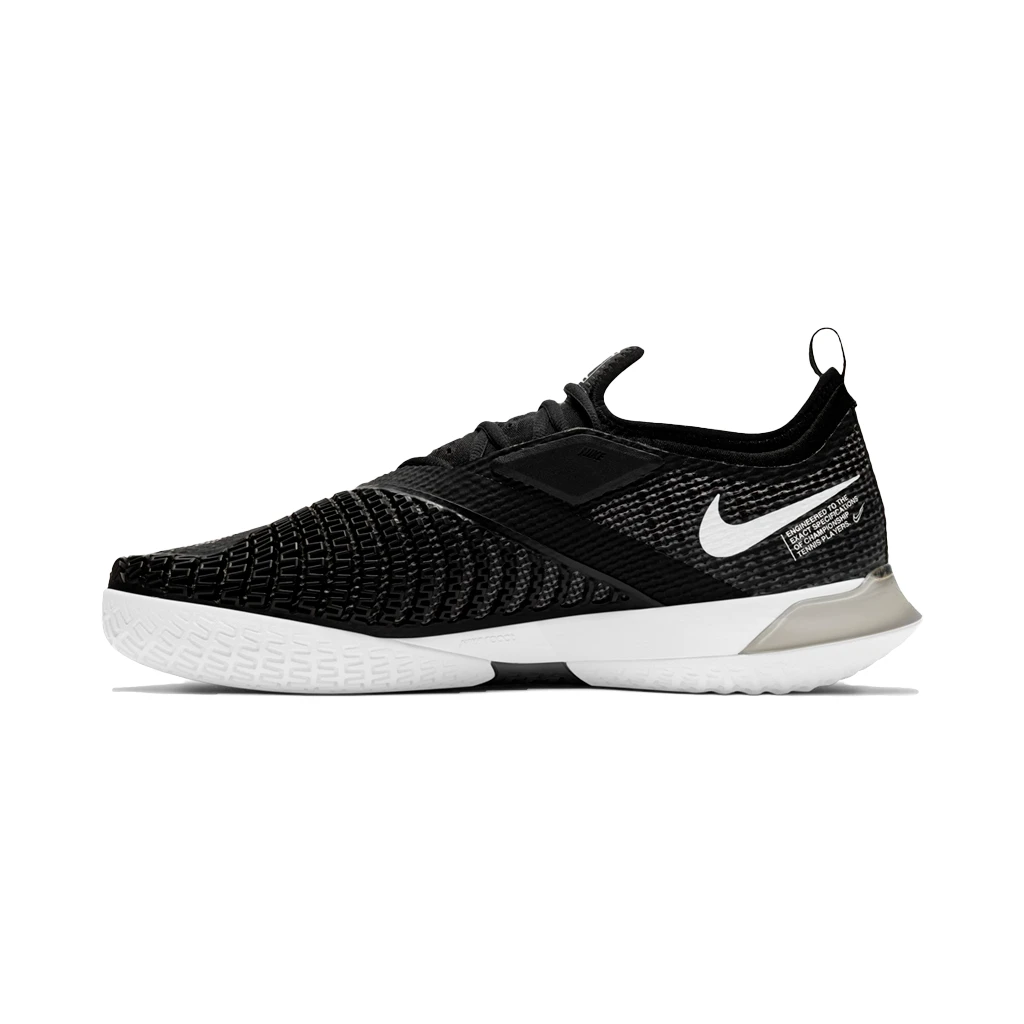 Nike Court React Vapor NXT (Men's) - Black/White 4 Nike Court React Vapor NXT (Men's) - Black/White - Image 2