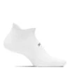 Feetures High Performance Cushion No Show Tab (Unisex) - White 2 Feetures High Performance Cushion No Show Tab (Unisex) - White -Tennis Equipment Shop high performance cushion no show tab whiteedited
