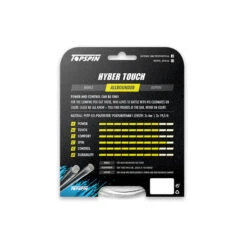 Topspin Hyber Touch (2x6m) - 1.20mm - Silver/Natural -Tennis Equipment Shop hybertouch2