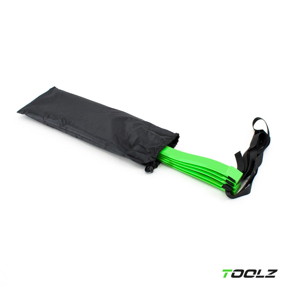 Toolz Agility Ladder (8m) - Black/Green 4 Toolz Agility Ladder (8m) - Black/Green - Image 2