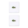 Lacoste Sport Tennis Wristbands - White -Tennis Equipment Shop lacoste sport stretch cotton tennis wristband wristbands