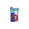 Yonex Mesh Grap (3-Pack) - Wine Red -Tennis Equipment Shop meshgrap red