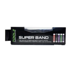 Toolz Super Band (Light) - Black -Tennis Equipment Shop super band black 1