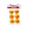 Wilson Foam Tennis Ball - Individual Pack (6-Balls) 1 Wilson Foam Tennis Ball - Individual Pack (6-Balls) -Tennis Equipment Shop wrz259300